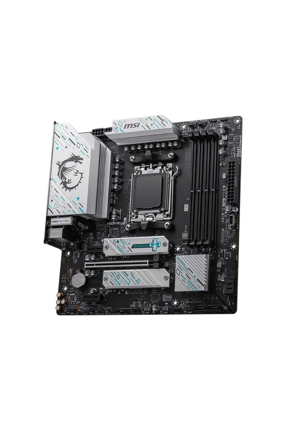 MSI B650M GAMING PLUS WIFI DDR5 6400MHZ 1XHDMI 1XDP 2XM.2 USB 3.2 AM5 MATX (AMD AM5 8000/ 7000 SERİS İŞLEMCİ UYUMLU ) 