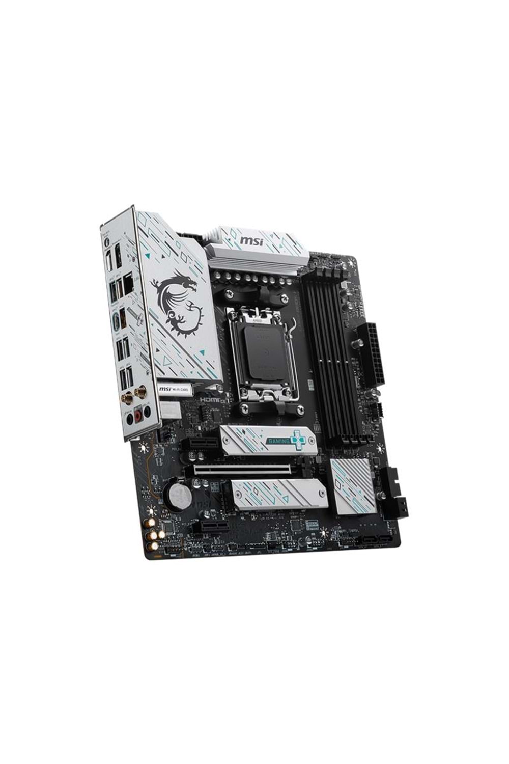 MSI B650M GAMING PLUS WIFI DDR5 6400MHZ 1XHDMI 1XDP 2XM.2 USB 3.2 AM5 MATX (AMD AM5 8000/ 7000 SERİS İŞLEMCİ UYUMLU ) 