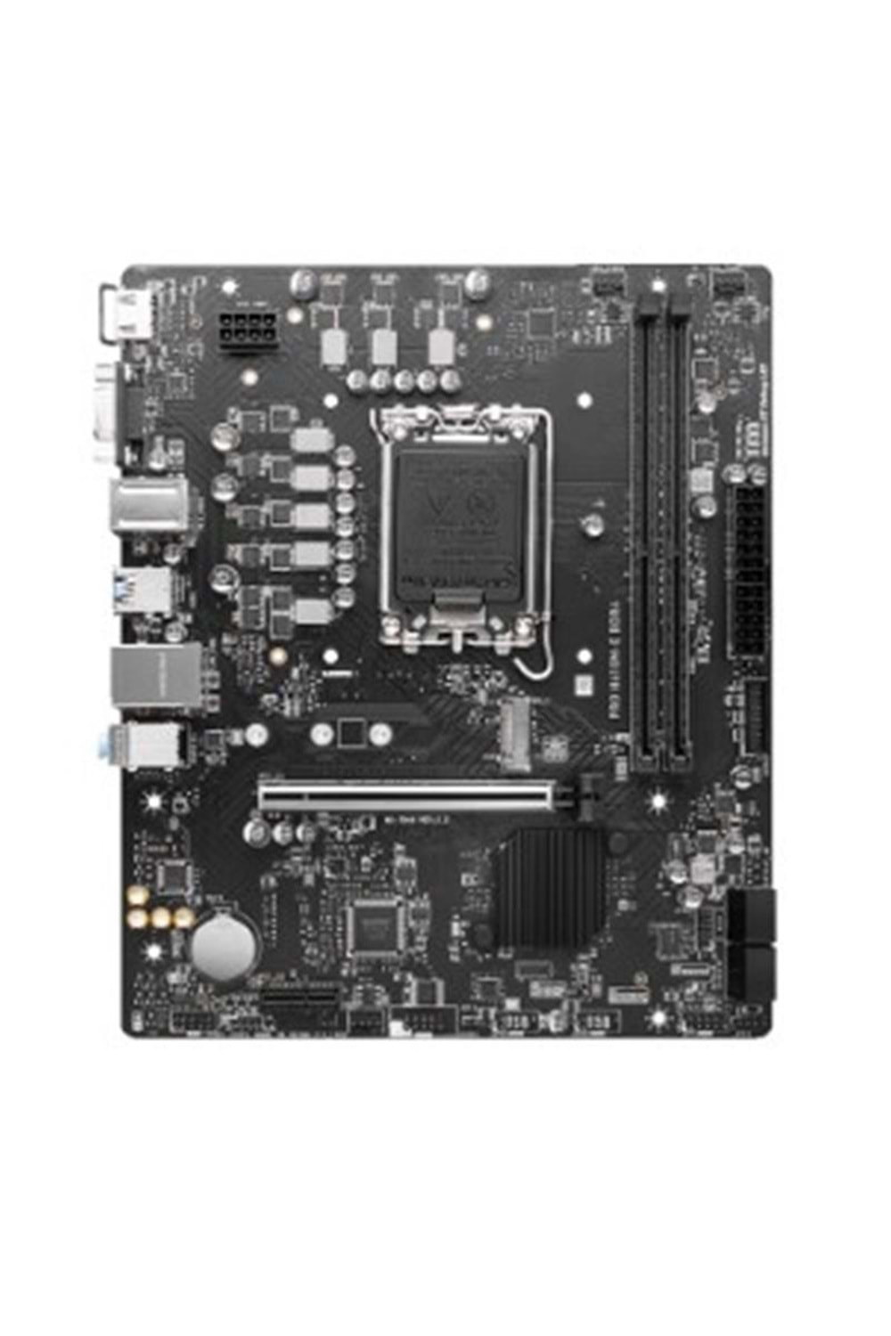 MSI PRO H610M-E DDR4 3200MHZ 1XVGA 1XHDMI 1XM.2 USB 3.2 MATX 1700P (12. / 13. VE 14. NESİL İŞLEMCİ UYUMLU) 