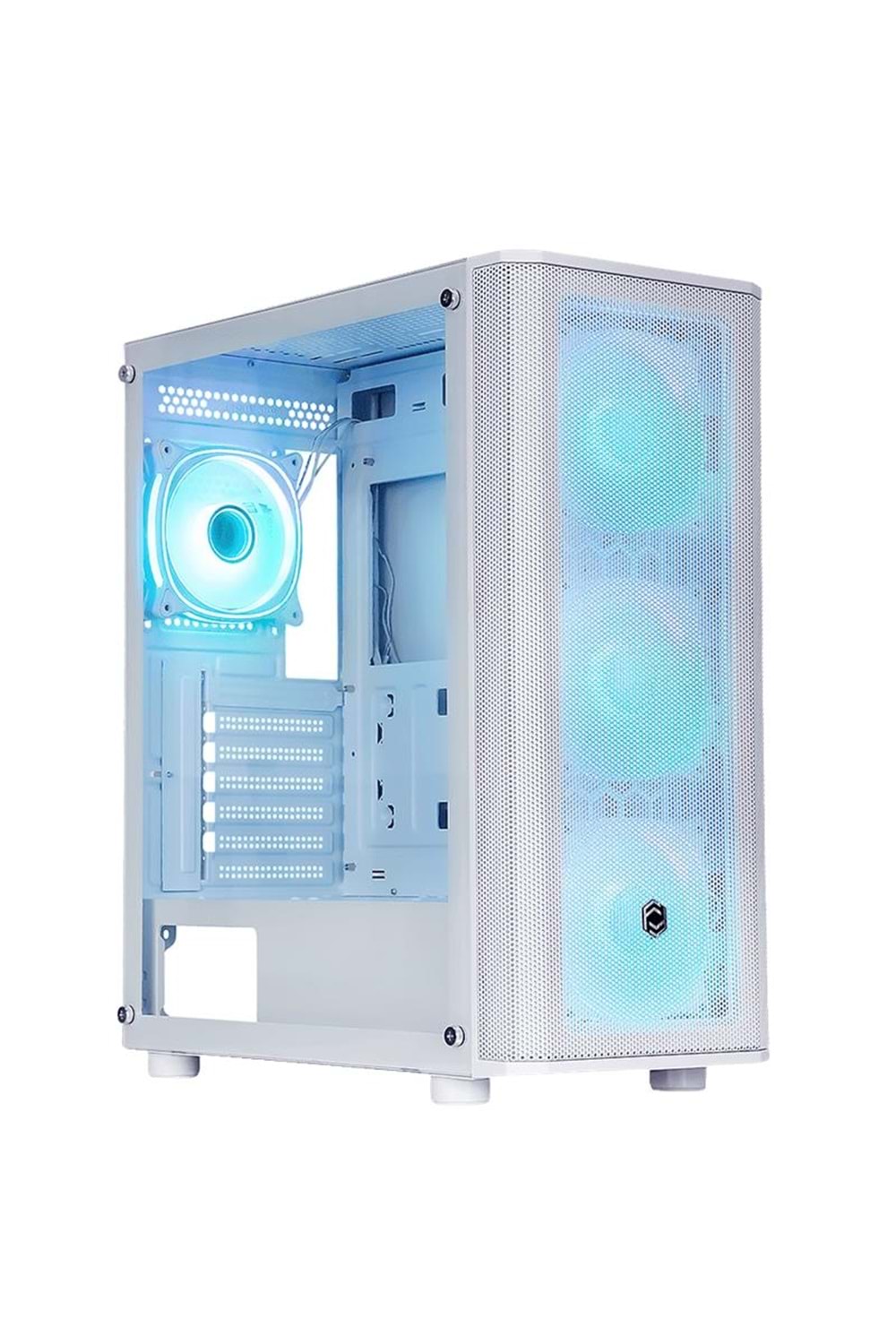 FRISBY CM-106 650W 80+ DOUBLE ARGB GAMING BEYAZ MESH KASA 