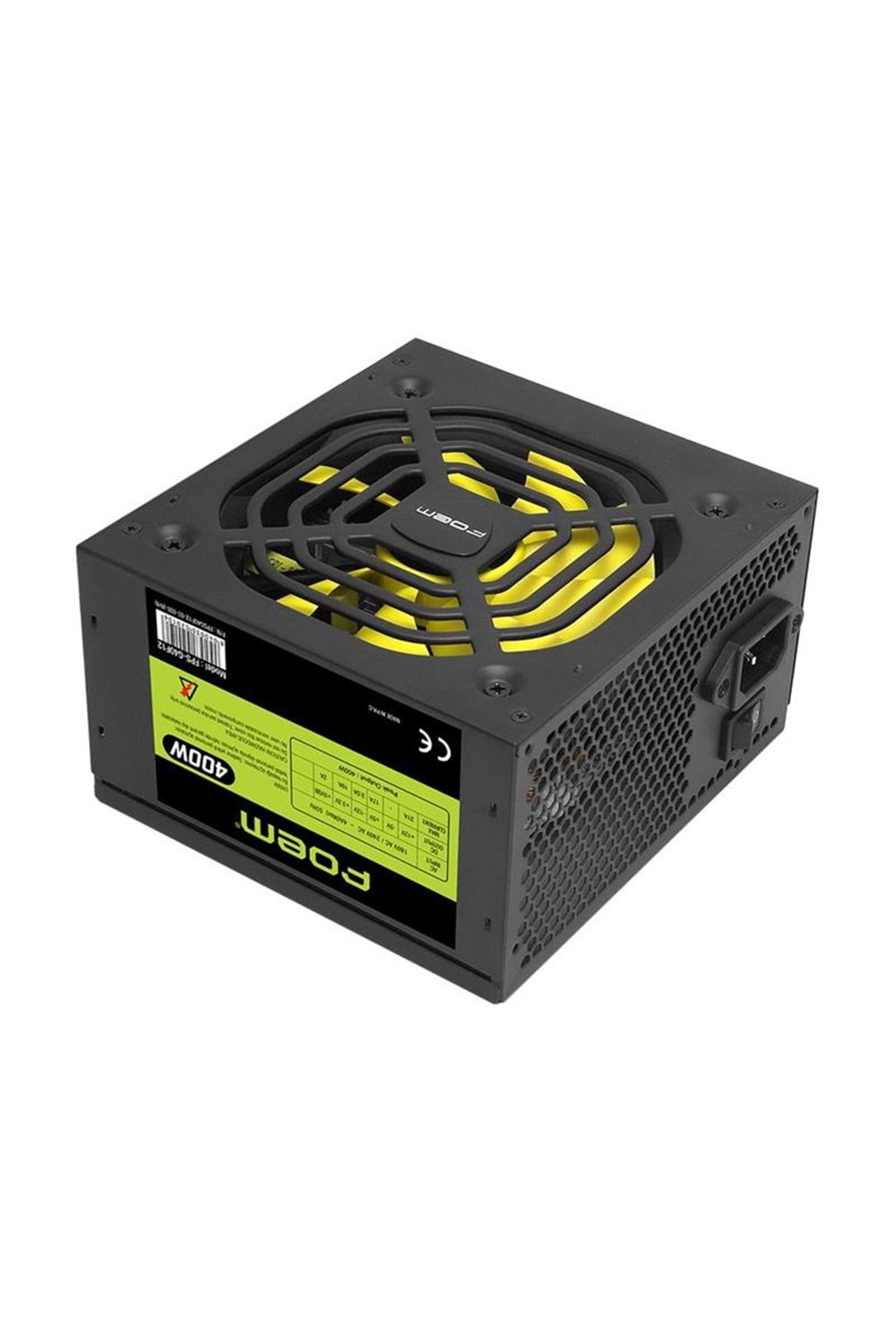 FOEM FPS-G40F12 400W 120MM FAN POWER SUPPLY 