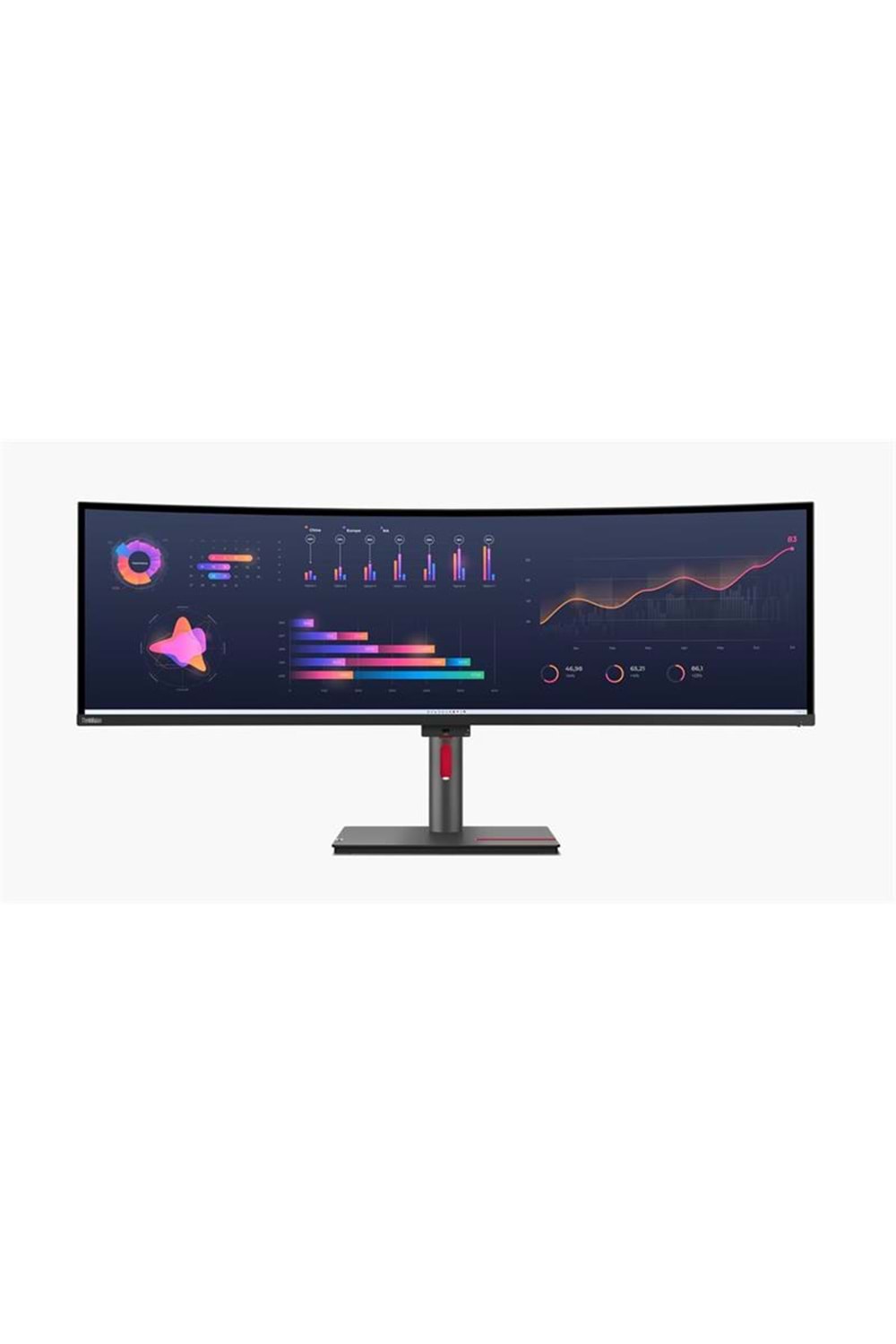 49 LENOVO THINKVISION P49W-30 63DBRAT1TK 4MS 60HZ HDMI+DP MONİTÖR 