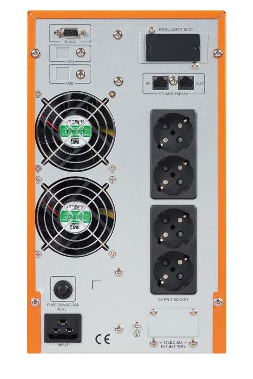 MAKELSAN POWERPACK SE 2KVA 1F/1F (4X9AH) 5/10DK ONLINE UPS 