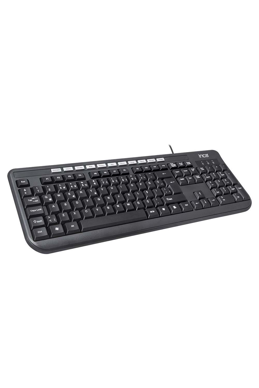 INCA IK-274QU Q USB MULTIMEDIA KABLOLU KLAVYE 