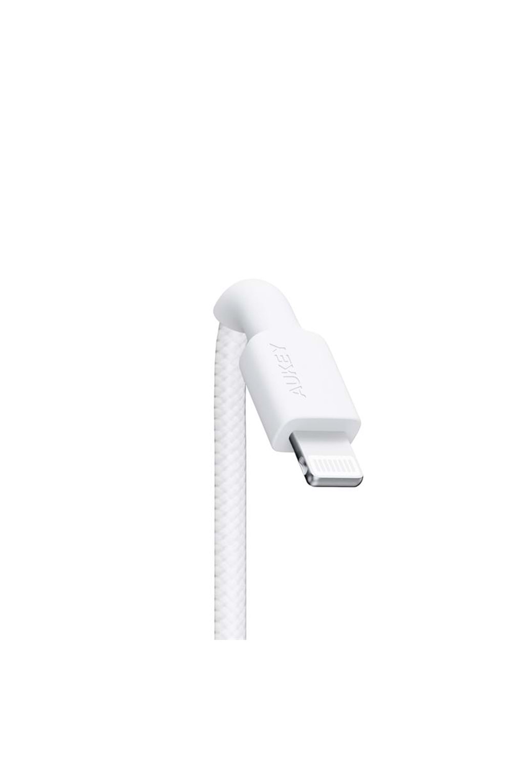 AUKEY CB-BAL7-WH NAYLON ÖRGÜLÜ USB-A LİGHTNİNG KABLOSU 0.9MT 
