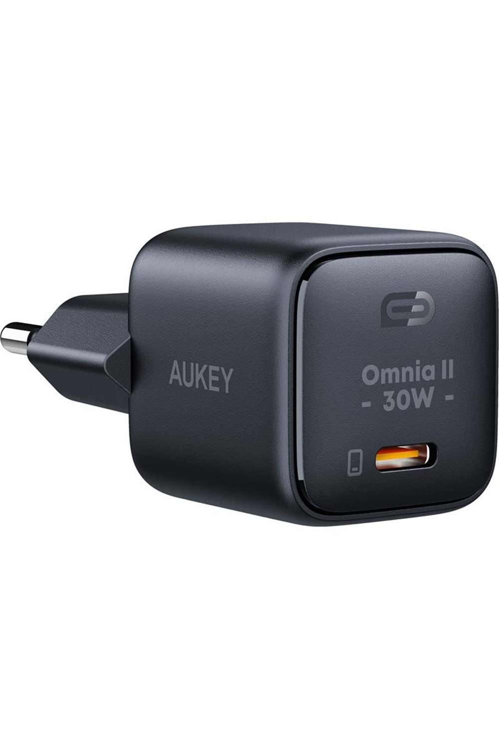 AUKEY PA-B1L-BK 30W OMNİA II MİNİ GAN TYPE-C PD ŞARJ ADAPTÖRÜ 