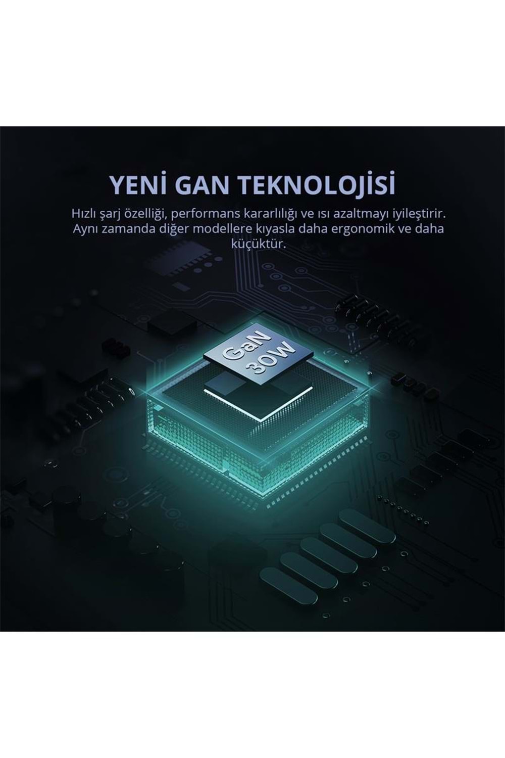 AUKEY PA-B1L-BK 30W OMNİA II MİNİ GAN TYPE-C PD ŞARJ ADAPTÖRÜ 