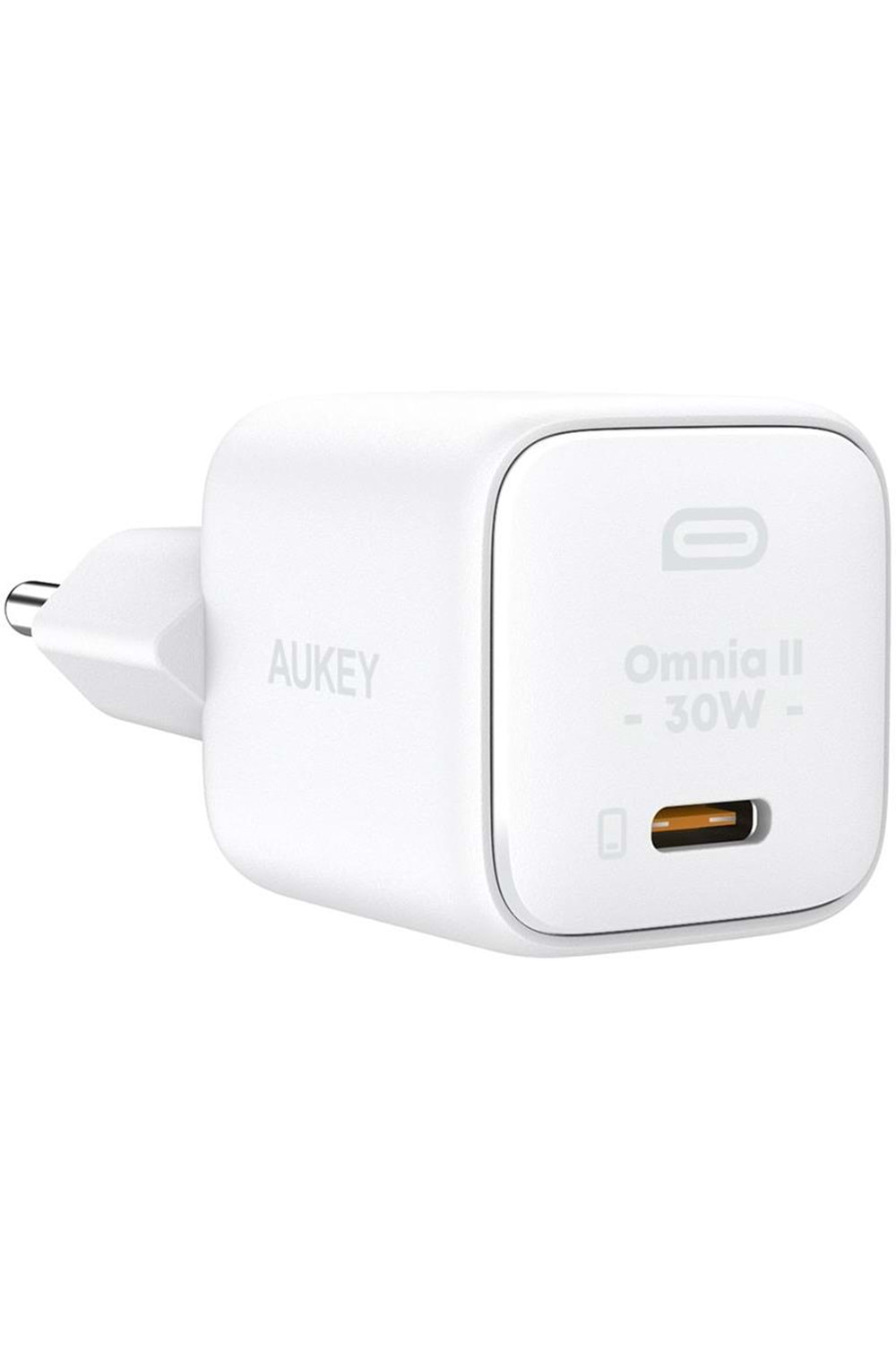 AUKEY PA-B1L-WH 30W OMNİA II MİNİ GAN TYPE-C PD ŞARJ ADAPTÖRÜ 