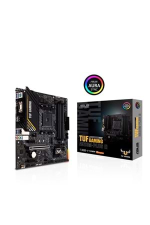 ASUS TUF GAMING A520M-PLUS II DDR4 4800MHZ 1XVGA 1XHDMI 1XDP 1XM.2 USB 3.2 MATX AM4(AMD 5000/4000G/3000 SERİ İLE UYUMLU)