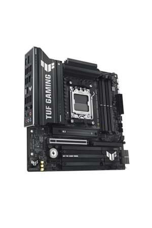 ASUS TUF GAMING B850M-PLUS WIFI DDR5 8000MHZ 1XHDMI 1XDP 3XM.2 MATX AM5 (9000/8000/7000 İŞLEMCİ UYUMLU) 
