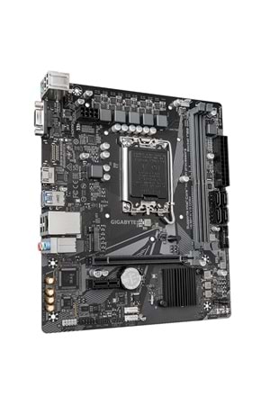 GIGABYTE H610M-H-V3 DDR4 3200MHZ 1XVGA 1XHDMI 1XM.2 USB 3.2 MATX 1700P (12. / 13. VE 14. NESİL İŞLEMCİ UYUMLU) 