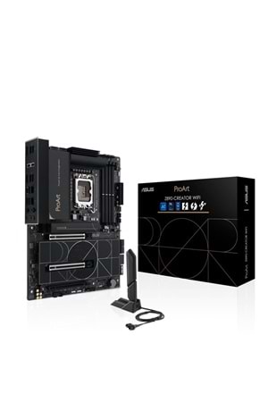 ASUS PROART Z890-CREATOR WIFI DDR5 9066MT/S 1XHDMI 5XM.2 ATX 1851P (INTEL ULTRA PROCESSORS SERIES 2) 