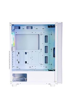 FRISBY CM-106 650W 80+ DOUBLE ARGB GAMING BEYAZ MESH KASA 