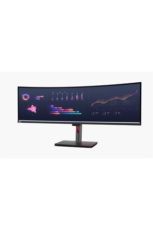 49 LENOVO THINKVISION P49W-30 63DBRAT1TK 4MS 60HZ HDMI+DP MONİTÖR 