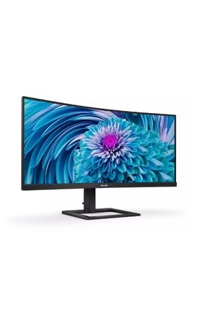 34 PHILIPS 346E2CUAE/00 4MS 100MHZ 1XHDMI 1XDP WQHD USB-C HOPARLÖR YÜKSEKLİK AYARI CURVED VESA SİYAH 