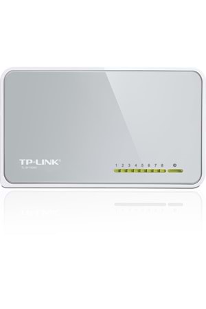 TP-LINK TL-SF1008D 8 PORT 10/100 PLASTİK KASA SWITCH 