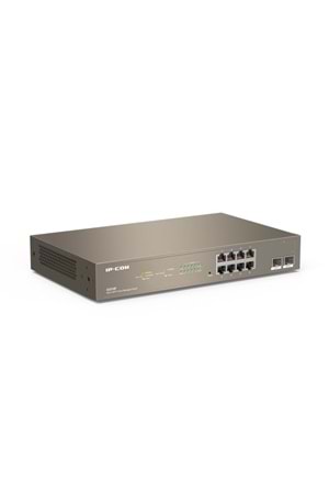 IP-COM G3310F 8 PORT GIGABIT + 2X1GB SFP UPLINK CLOUD YÖNETİLEBİLİR RACKMOUNT SWITCH 