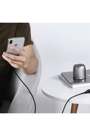 AUKEY CB-BAL7-BK NAYLON ÖRGÜLÜ USB-A LIGHTNING KABLOSU 0.9MT 