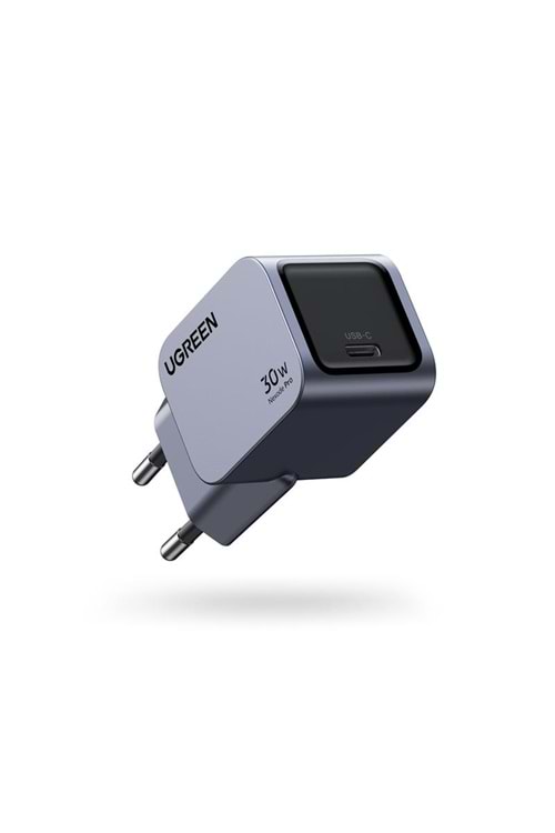 UGREEN NEXODE PRO 30W GAN HIZLI ŞARJ CİHAZI TYPE-C QC PD 1XUSB-C UZAY GRİSİ 35006 