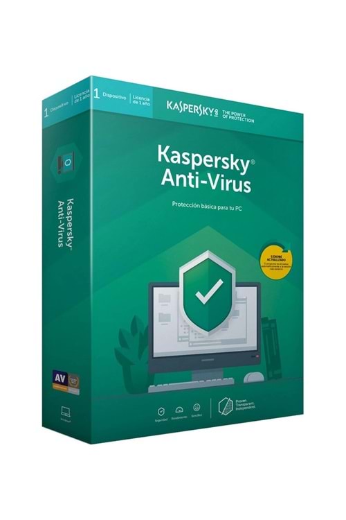 KASPERSKY ANTIVIRUS 2 KULLANICI 1 YIL 